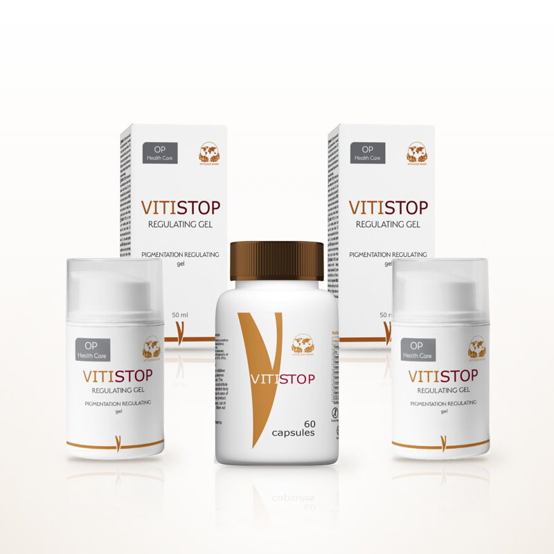 2 × Vitistop gél 50 ml + Vitistop 60 tabliet zdarma